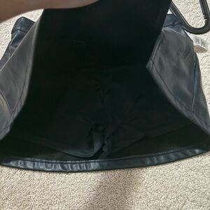 garage leather skirt size M